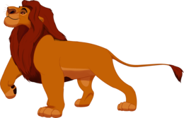 heroes & lion king free transparent png image.