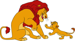 heroes & lion king free transparent png image.