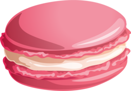 food & Macaron free transparent png image.