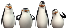 heroes & Madagascar penguins free transparent png image.