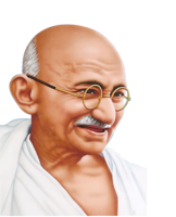 celebrities & Mahatma Gandhi free transparent png image.