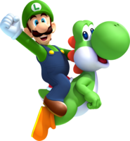 heroes & Mario free transparent png image.