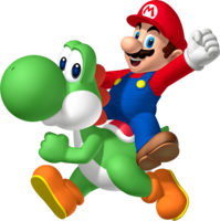 heroes & Mario free transparent png image.