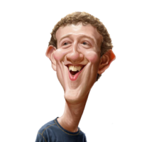 celebrities & Mark Zuckerberg free transparent png image.