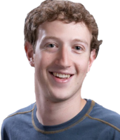 celebrities & mark zuckerberg free transparent png image.