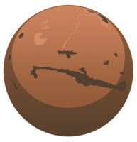 nature & Mars free transparent png image.