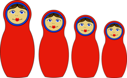 objects & matryoshka doll free transparent png image.