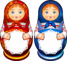 objects & matryoshka doll free transparent png image.