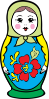 objects & Matryoshka doll free transparent png image.