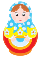 objects & matryoshka doll free transparent png image.