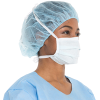 clothing & medical mask free transparent png image.