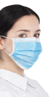 clothing & medical mask free transparent png image.