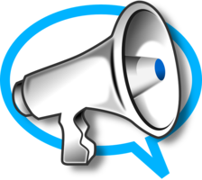 technic & megaphone free transparent png image.