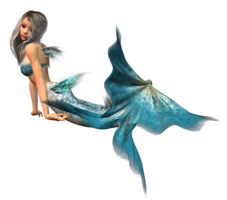 fantasy & mermaid free transparent png image.