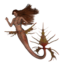 fantasy & mermaid free transparent png image.