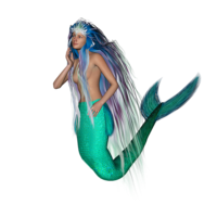 fantasy & mermaid free transparent png image.