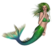 fantasy & mermaid free transparent png image.