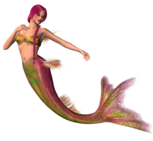 fantasy & mermaid free transparent png image.