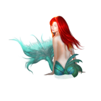 fantasy & mermaid free transparent png image.