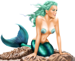 fantasy & mermaid free transparent png image.