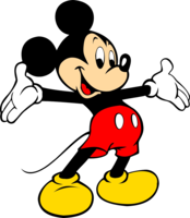 heroes & Mickey Mouse free transparent png image.