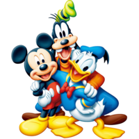 heroes & Mickey Mouse free transparent png image.