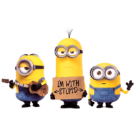 heroes & minions free transparent png image.