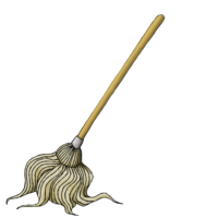 objects & Mop free transparent png image.