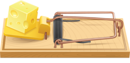 objects & Mouse trap free transparent png image.