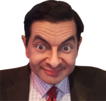 heroes & Mr. Bean free transparent png image.