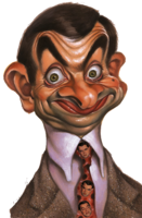 heroes & Mr. Bean free transparent png image.