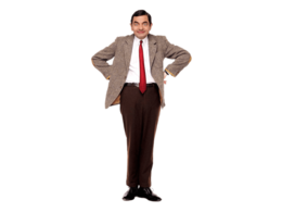 heroes & Mr. Bean free transparent png image.