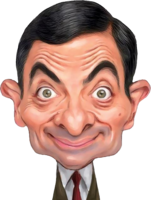 heroes & Mr. Bean free transparent png image.