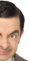 heroes & Mr. Bean free transparent png image.