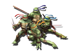 heroes & ninja turtles free transparent png image.