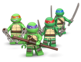 heroes & Ninja Turtles free transparent png image.