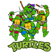 heroes & Ninja Turtles free transparent png image.