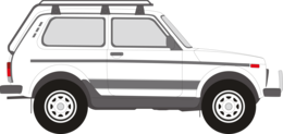 cars & Niva free transparent png image.