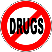 words phrases & no drugs free transparent png image.