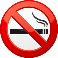 words phrases & no smoking free transparent png image.