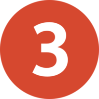 numbers & 3 free transparent png image.