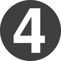 numbers & 4 free transparent png image.