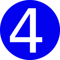 numbers & 4 free transparent png image.