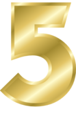 numbers & 5 free transparent png image.