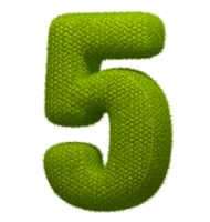 numbers & 5 free transparent png image.