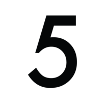 numbers & 5 free transparent png image.