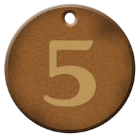 numbers & 5 free transparent png image.