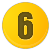 numbers & 6 free transparent png image.