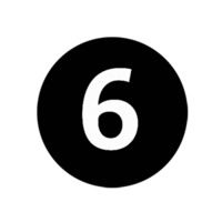 numbers & 6 free transparent png image.