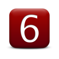 numbers & 6 free transparent png image.